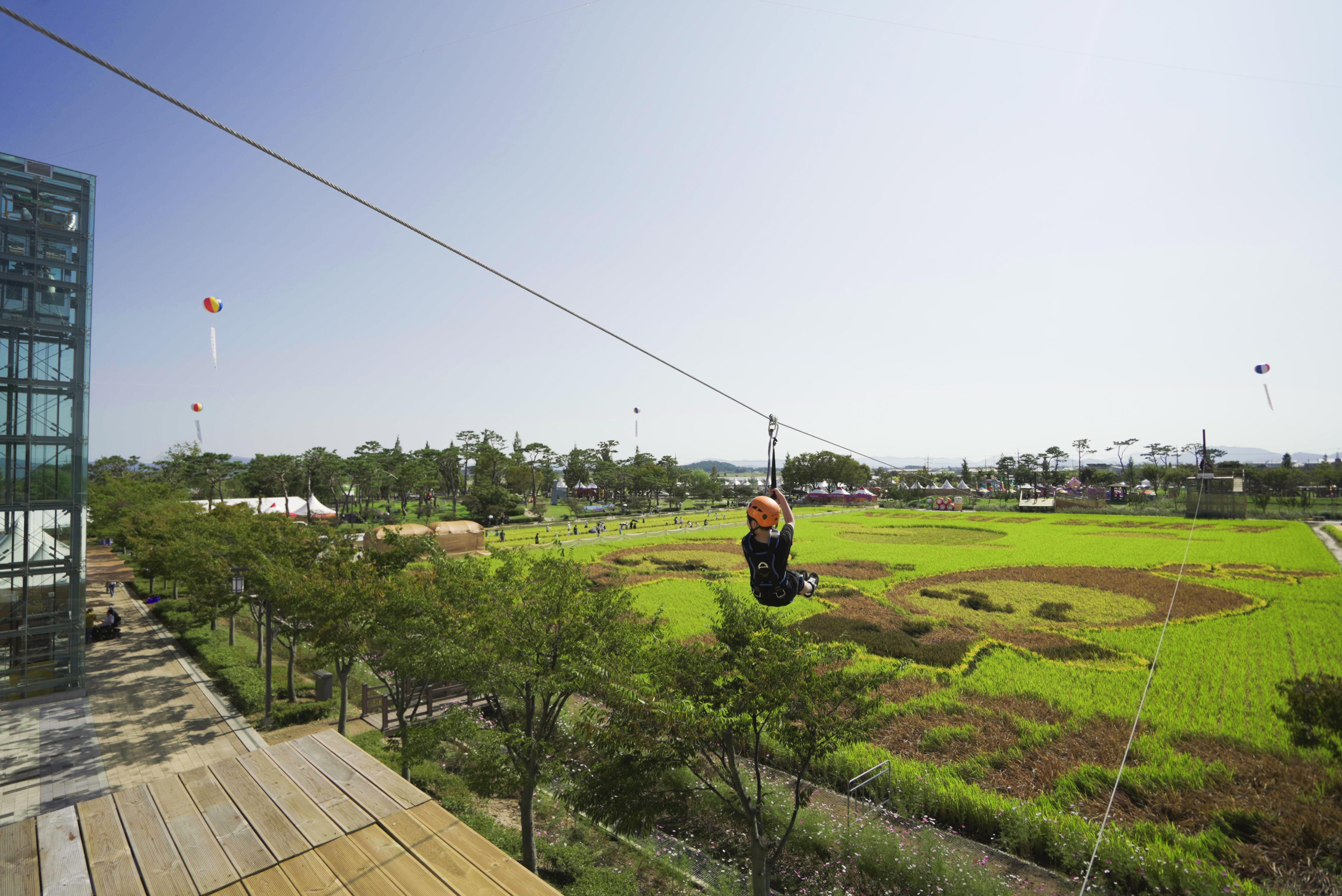 대지아트 짚라인